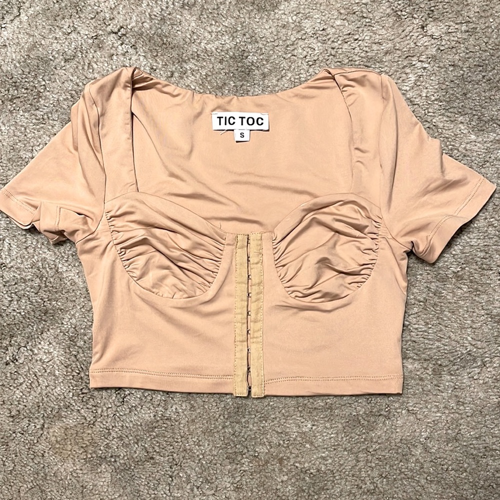Corset crop top